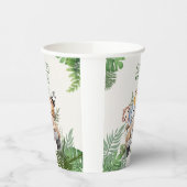 Jungle Safari Double-Sided Design with Custom Name 紙コップ (左)