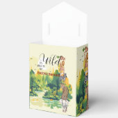 Jungle Safari "It's About To Get Wild" Baby Shower フェイバーボックス (見開き)