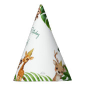 🎉 Jungle Safari Kids Birthday Party Hats パーティーハット (右)