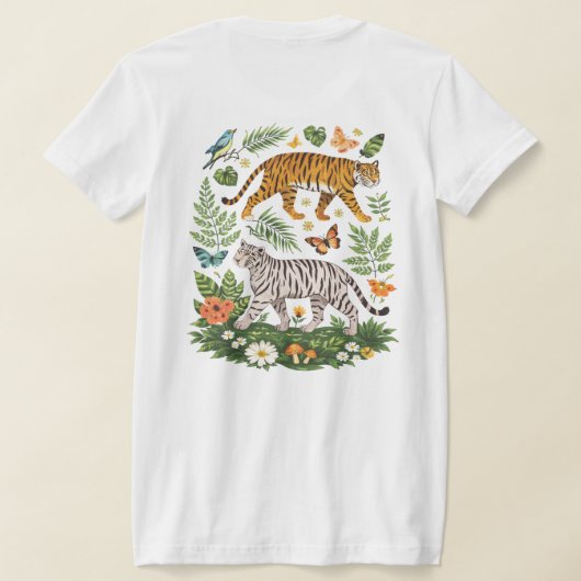 Jungle Spirit  Tシャツ (レイダウン裏面)