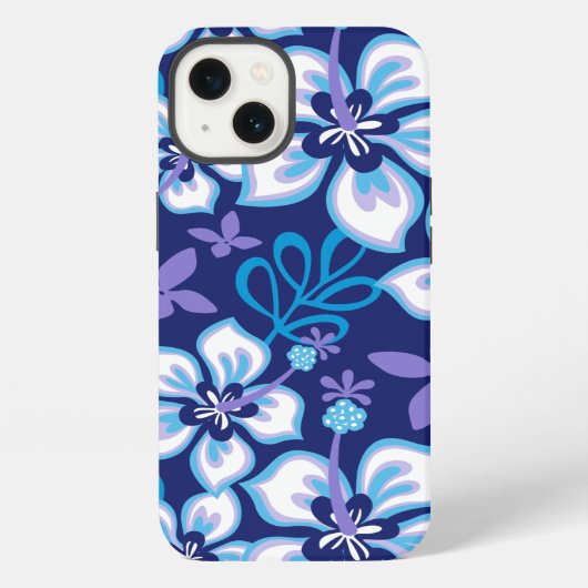 JUNGLE SURF (ブルー コンボ) iPhoneケース (裏面)