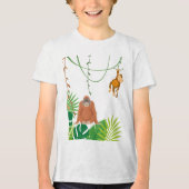 Jungle Theme T-shirt for kids トライブレンドＴシャツ (正面)