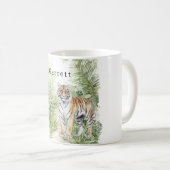 Jungle Tiger コーヒーマグカップ (正面右)