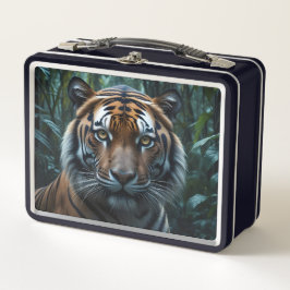 Jungle Tiger  メタルランチボックス