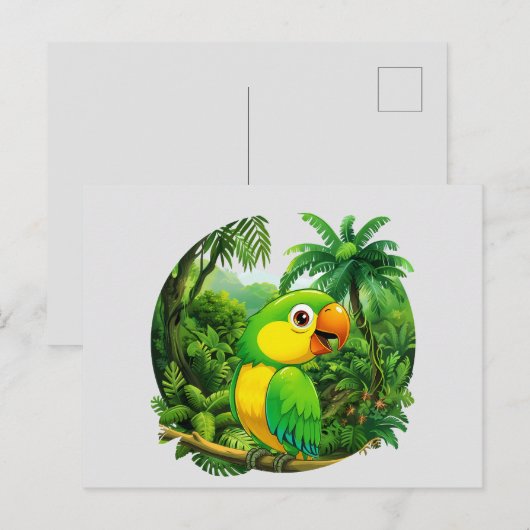 Jungle Vibes ポストカード (正面/裏面)