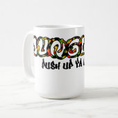 Junglistのマグ コーヒーマグカップ (正面左)