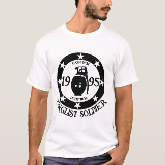 Junglistの兵士のティー Tシャツ