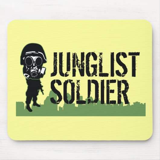 Junglistの兵士 マウスパッド (正面)