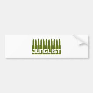 Junglistの緑 バンパーステッカー