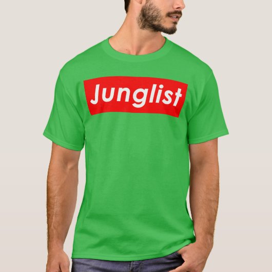 Junglist Drum and Bass EDM Jungle Music DJ Mi Jung Tシャツ (正面)