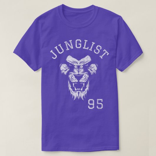 Junglist Drum And Bass Lion Dnb Music Liquid1462 Tシャツ (デザイン正面)
