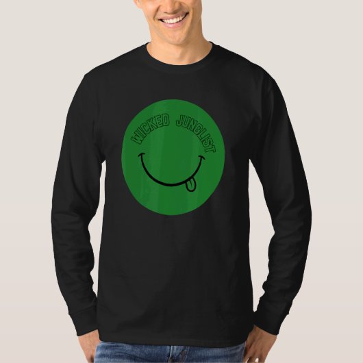 Junglist Edmドラムとベース Tシャツ (正面)