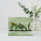 JungunでQuibbibをキャッチ ポストカード (スタンド正面)