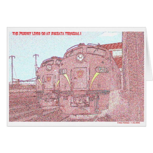 Juniata Terminal CompanyのPRRの生命 (正面横)