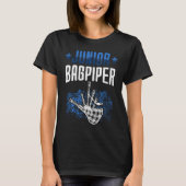 Junior Bagpiper Bagpipes Scottish Bagpipe  1 Tシャツ (正面)