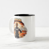 Junior Coach Mug - Gymnastics Gift ツートーンマグカップ (正面左)