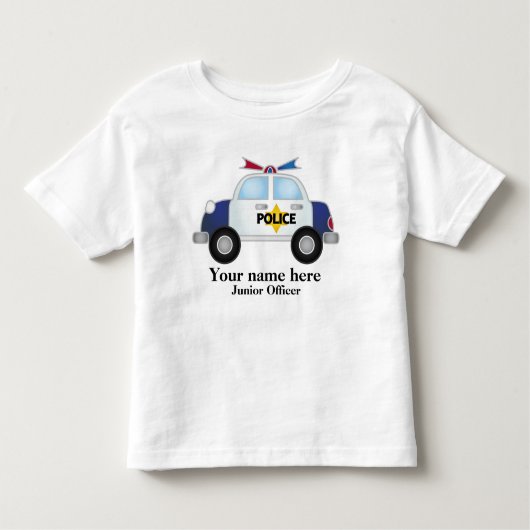 Junior Officer PoliceのTシャツ トドラーTシャツ (正面)