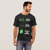 Junior Programmer Professional Worker Programming  Tシャツ (正面フル)