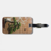 Juniper 中国の Bonsai Tree写真名 ラゲッジタグ (裏面横)