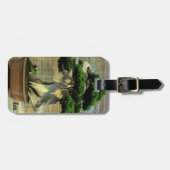 Juniper 中国の Bonsai Tree写真名 ラゲッジタグ (正面横)