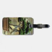 Juniper 中国の Bonsai Tree写真名 ラゲッジタグ (裏面横)