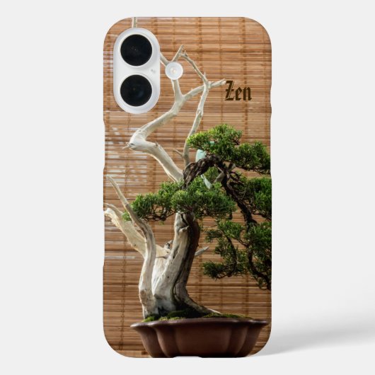 Juniper 中国の Bonsai Tree写真名 Case-Mate iPhoneケース (裏面)