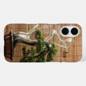 Juniper 中国の Bonsai Tree写真名 Case-Mate iPhoneケース (裏面 (横))
