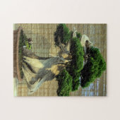 Juniper 中国の Bonsai Tree写真 ジグソーパズル (横)