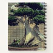 Juniper 中国の Bonsai Tree写真 ノートブック (裏面)