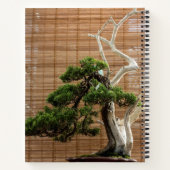 Juniper 中国の Bonsai Tree写真 ノートブック (裏面)