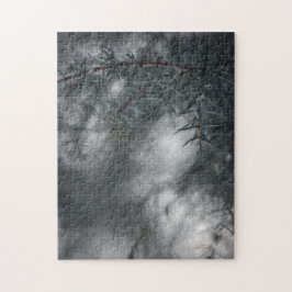 Juniper Dark Moodyフローラ自然写真 ジグソーパズル