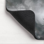 Juniper Dark Moodyフローラ自然写真 マウスパッド (コーナー)