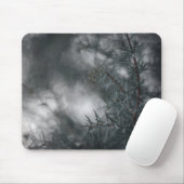 Juniper Dark Moodyフローラ自然写真 マウスパッド (マウス)