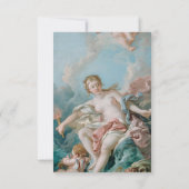 Juniper Rococo Wedding Invitation | Venus Fine Art 出欠カード (裏面)