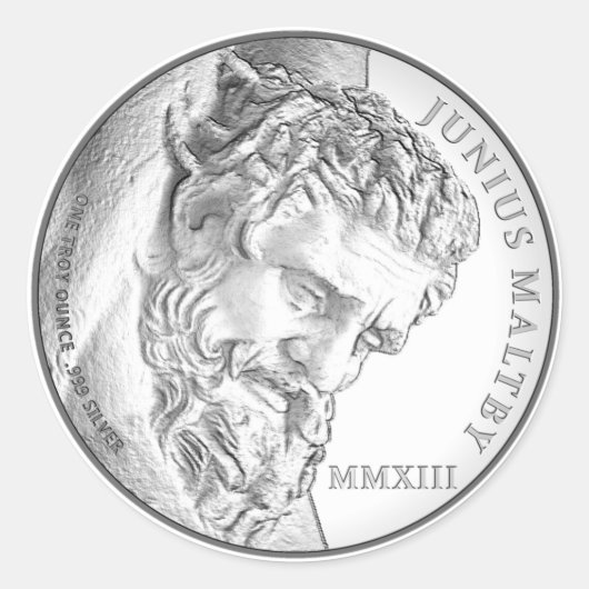 Junius Maltby Channel ラウンドシール (正面)