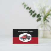 Junk Hauling & Dumpster Rental Servics 名刺 (スタンド正面)