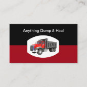 Junk Hauling & Dumpster Rental Servics 名刺 (正面)