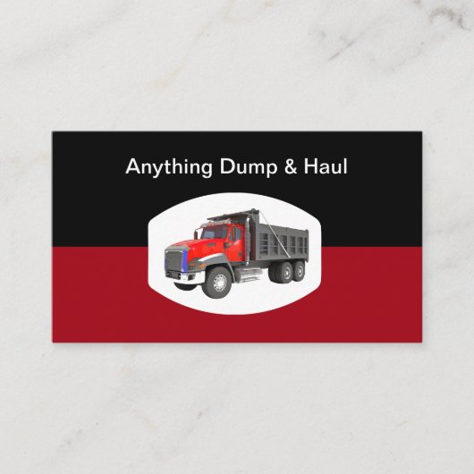 Junk Hauling & Dumpster Rental Servics 名刺 (正面)