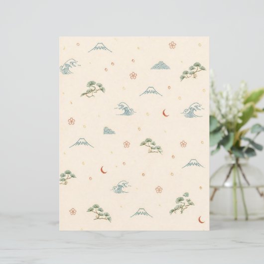 【Junk Journal】Scrapbook Paper Japanese Scenery#1 (スタンド正面)