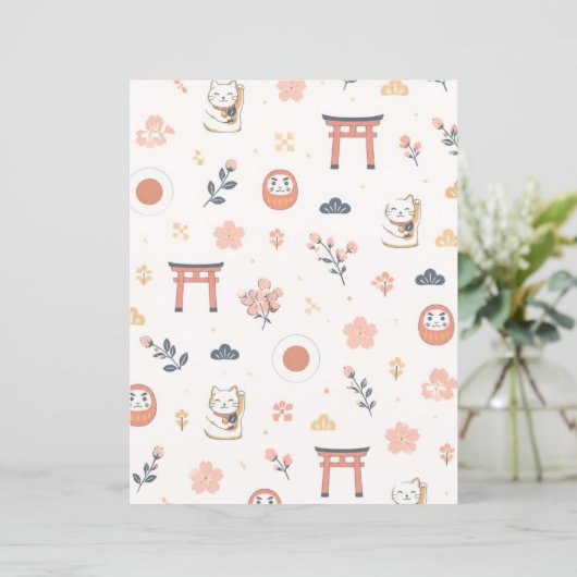 【Junk Journal】Scrapbook Paper Japanese Scenery#3 (スタンド正面)