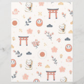 【Junk Journal】Scrapbook Paper Japanese Scenery#3 (正面)