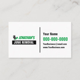 Junk Removal Business Cards 名刺