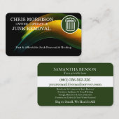 Junk Removal & Hauling 名刺 (正面/裏面)