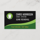Junk Removal Service 名刺 (正面)