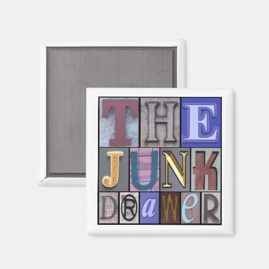 junkdrawerlogo, JDLogo マグネット (正面/裏面)