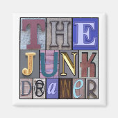 junkdrawerlogo, JDLogo マグネット (正面)
