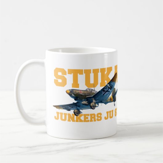 Junkers Ju 87 コーヒーマグカップ (左)
