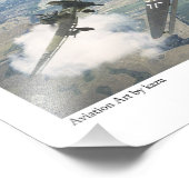 Junkers Ju 87 フォトプリント (角)