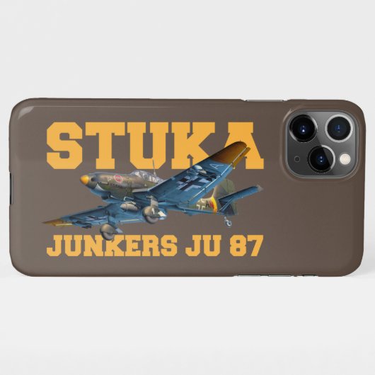 Junkers Ju 87 iPhoneケース (裏面横)