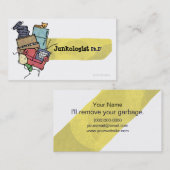 Junkologist Ph.Dの名刺 名刺 (正面/裏面)